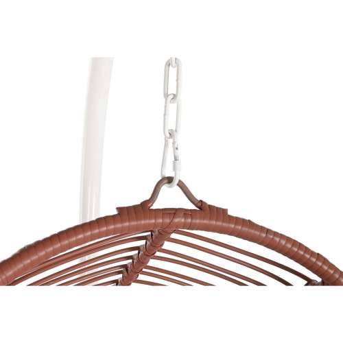 Viseća vrtna fotelja DKD Home Decor Bijela Terakota Aluminij Čelik sintetički ratan 94 x 100 x 196 cm Cijena