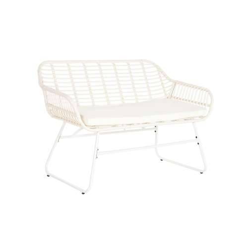 Vrtni namještaj DKD Home Decor Bijela 124 x 74 x 84 cm (4 Dijelovi) Cijena