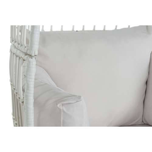Vrtna fotelja DKD Home Decor Bijela Metal sintetički ratan 99 x 71 x 147 cm Cijena
