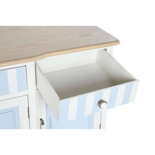 Ormarić za hodnik DKD Home Decor Bijela Nebesko plava (140 x 45 x 90 cm) Cijena