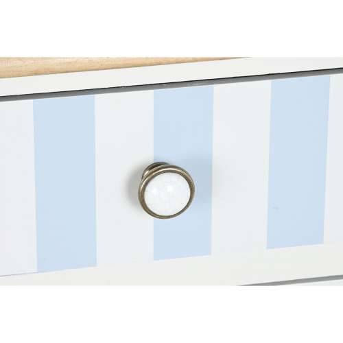 Ormarić za hodnik DKD Home Decor Bijela Nebesko plava (140 x 45 x 90 cm) Cijena