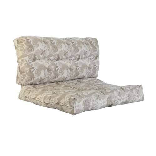Jastuk DKD Home Decor podni Siva Svijetlo smeđi Aluminij Biljni list 120 x 80 x 16 cm Cijena