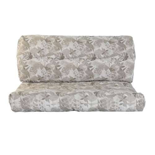 Jastuk DKD Home Decor podni Siva Svijetlo smeđi Aluminij Biljni list 120 x 80 x 16 cm Cijena