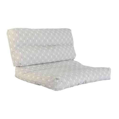 Jastuk DKD Home Decor podni Bijela Zelena Svjetlo siva Bambus Aluminij 120 x 80 x 16 cm Cijena