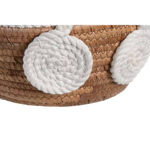 Stolni ukras DKD Home Decor 30 x 30 x 14 cm Prirodno Bijela Boho Cijena