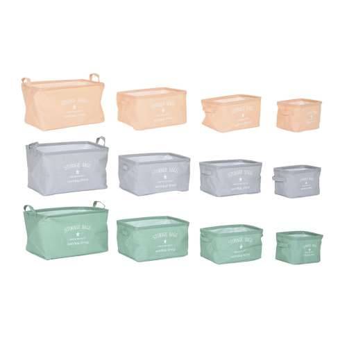 Set košara DKD Home Decor 39 x 27 x 24 cm Platno moderan (3 kom.) Cijena