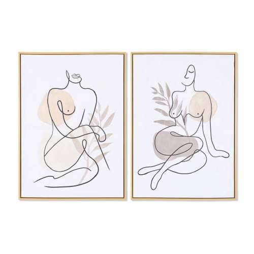 Slika DKD Home Decor 50 x 3,5 x 70 cm Apstraktno Skandinavski (2 kom.) Cijena