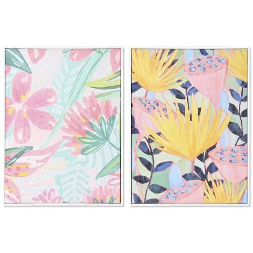 Slika DKD Home Decor 60 x 4 x 80 cm moderan Biljni list (2 kom.) Cijena