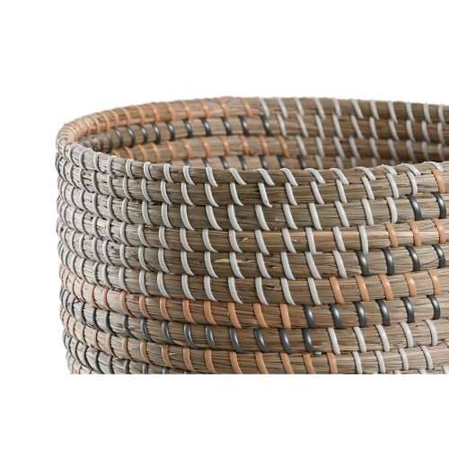 Set košara DKD Home Decor 28 x 28 x 22 cm Tropsko Morska trava Cijena