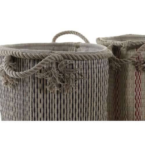 Višenamjenska Košara DKD Home Decor Smeđa Crna Crvena Juta juta Prirodno vlakno Boho 30 x 30 x 36 cm (2 kom.) Cijena