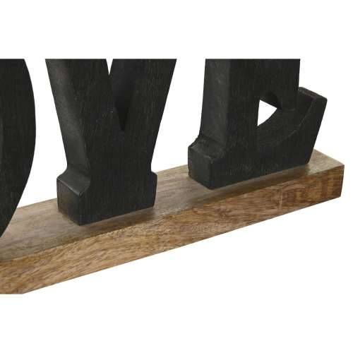 Ukrasna figura DKD Home Decor Crna Smeđa 40 x 5 x 15 cm (2 kom.) Cijena