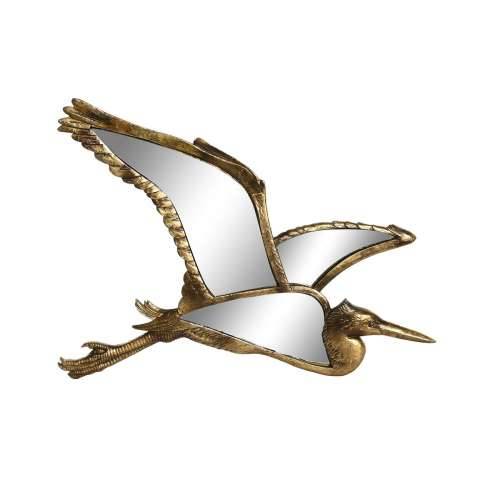 Ukrasna figura DKD Home Decor zlatan Ptica 35,5 x 26 x 2 cm Cijena