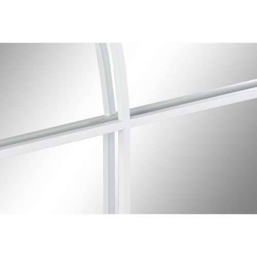 Zidno ogledalo DKD Home Decor Bijela Kristal Željezo Prozor 70 x 2,5 x 120 cm Cijena