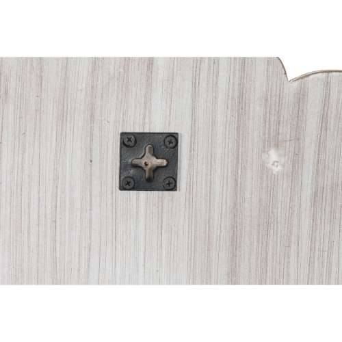 Zidno ogledalo DKD Home Decor Bijela Prirodno Indijac Decapé 90 x 1,5 x 90 cm (90 Dijelovi) Cijena