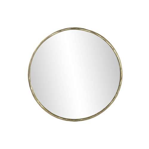Zidno ogledalo DKD Home Decor 80 x 2,5 x 80 cm Kristal zlatan Aluminij Cijena