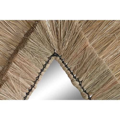 Zidno ogledalo DKD Home Decor 62 x 5 x 80 cm Prirodno suza juta Cijena