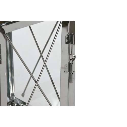 Lanterne DKD Home Decor Kristal Crna Čelik 18 x 18 x 43 cm moderan kromirano Cijena