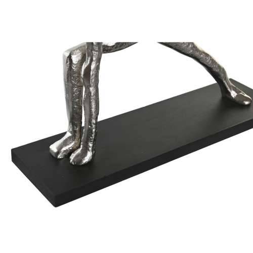 Ukrasna figura DKD Home Decor 33 x 10 x 35 cm Srebrna Crna Indijac Yoga (3 kom.) Cijena