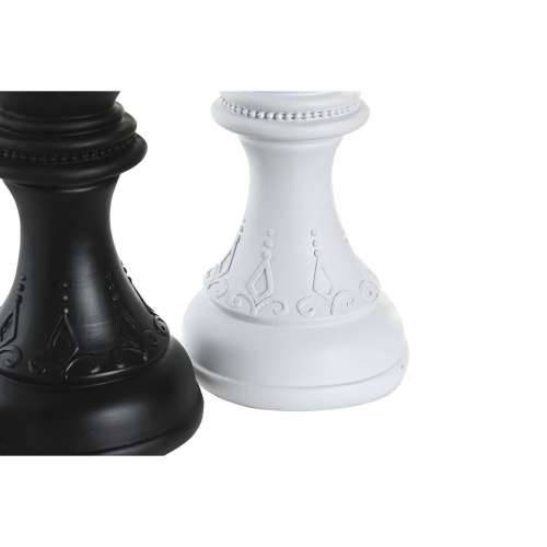 Ukrasna figura DKD Home Decor Bijela Crna Figure za Šah 12 x 12 x 25,5 cm (4 kom.) Cijena
