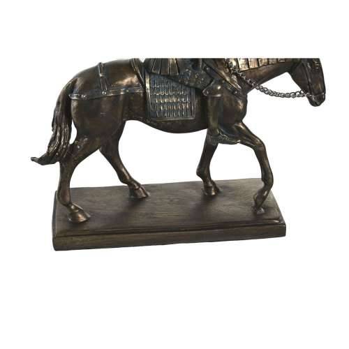 Ukrasna figura DKD Home Decor 20 x 7 x 22 cm Konj Bakar Cijena