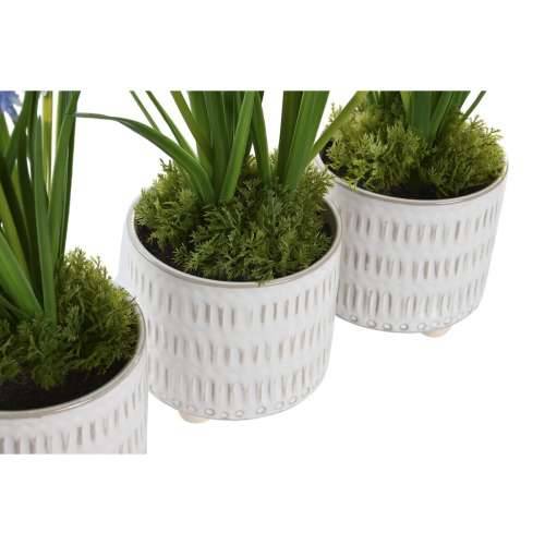 Ukrasna Biljka DKD Home Decor Spužva Plava Roza Rumena polipropilen 15 x 15 x 30 cm (3 Dijelovi) Cijena