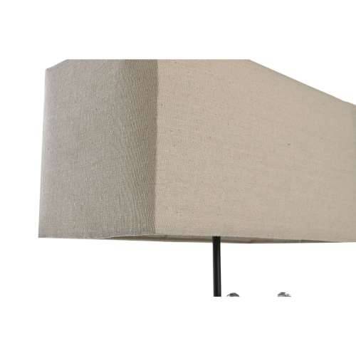 Stolna svjetiljka DKD Home Decor 36 x 21,5 x 43 cm Srebrna Bež Metal Smola 220 V 50 W Cijena
