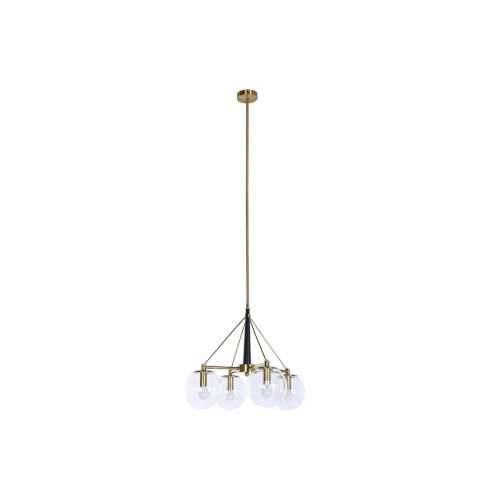 Stropna svjetiljka DKD Home Decor 50 x 50 x 144 cm Kristal zlatan Metal 50 W Cijena