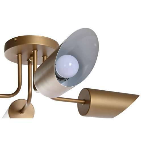 Stropna svjetiljka DKD Home Decor zlatan Metal 50 W 70 x 70 x 20 cm Cijena
