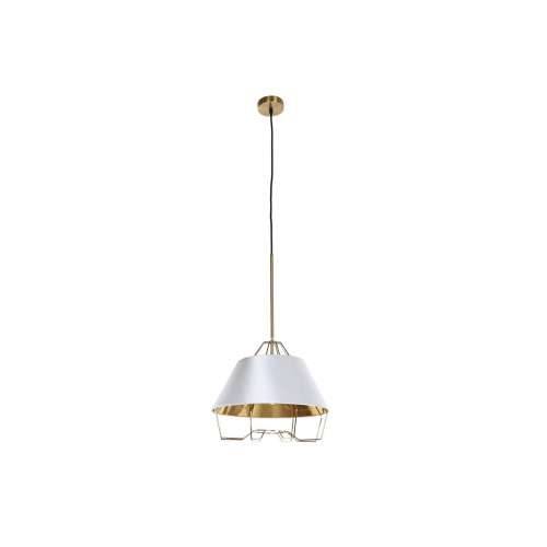 Stropna svjetiljka DKD Home Decor Bijela zlatan PVC Metal 50 W 38 x 38 x 32 cm Cijena