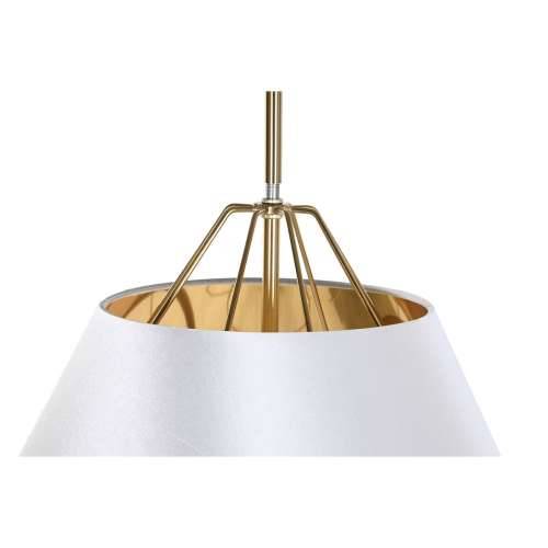 Stropna svjetiljka DKD Home Decor Bijela zlatan PVC Metal 50 W 38 x 38 x 32 cm Cijena