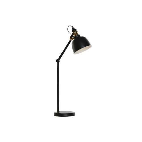 Stolna svjetiljka DKD Home Decor 41 x 18 x 59 cm Crna zlatan Metal 220 V 50 W Cijena