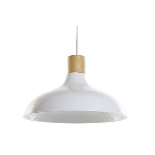Stropna svjetiljka DKD Home Decor Bijela Smeđa Metal Borovina 50 W 35,5 x 35,5 x 21 cm Cijena