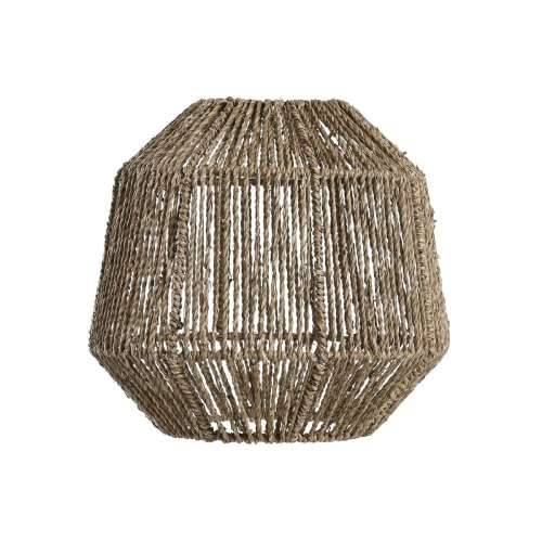 Zaslon Svjetiljke DKD Home Decor 30 x 30 x 28 cm Prirodno Morska trava Cijena