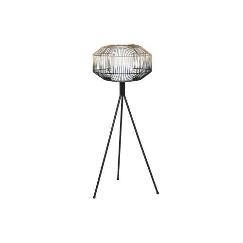 Podna svjetiljka DKD Home Decor Crna zlatan Željezo 50 W 220 V 39 x 39 x 103 cm Cijena