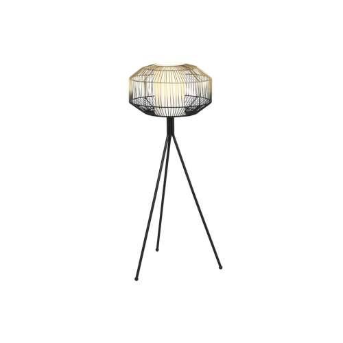 Podna svjetiljka DKD Home Decor Crna zlatan Željezo 50 W 220 V 39 x 39 x 103 cm Cijena