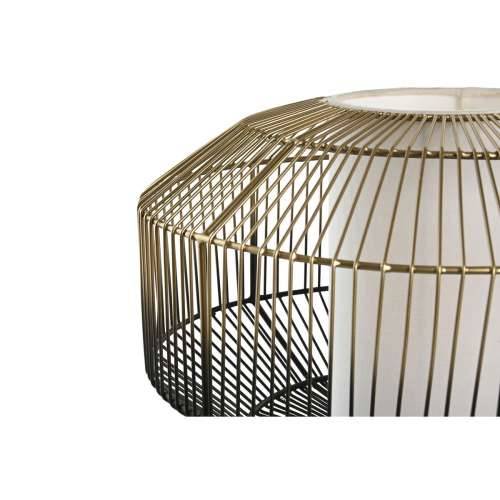 Stolna svjetiljka DKD Home Decor Crna zlatan Željezo 50 W 220 V 39 x 39 x 38 cm Cijena