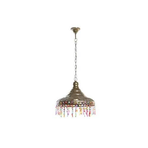 Stropna svjetiljka DKD Home Decor 37 x 37 x 38 cm zlatan Metal Pisana 50 W Cijena