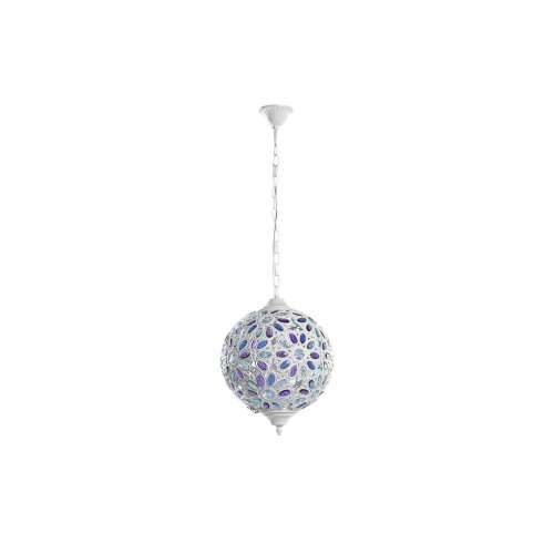 Stropna svjetiljka DKD Home Decor 28 x 28 x 44 cm Metal Bijela Pisana 50 W Cijena