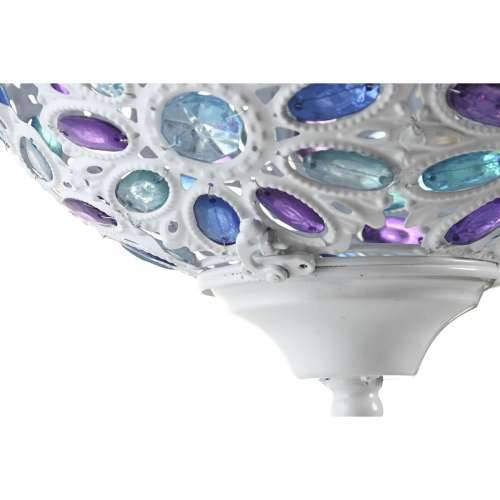 Stropna svjetiljka DKD Home Decor 28 x 28 x 44 cm Metal Bijela Pisana 50 W Cijena