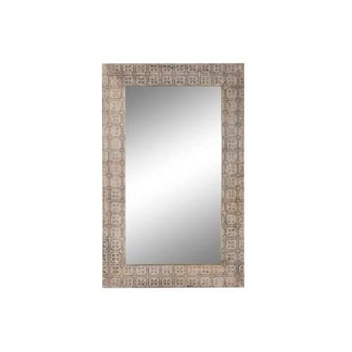 Zidno ogledalo DKD Home Decor Smeđa Prirodno Indijac 76,5 x 3 x 122 cm Cijena