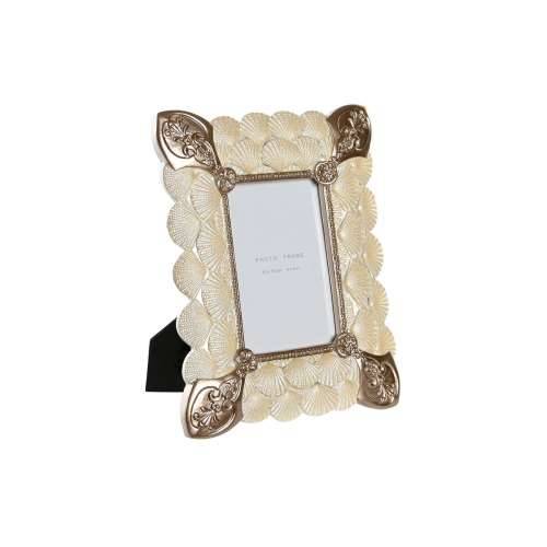 Okvir za sliku DKD Home Decor 20,4 x 2,5 x 26 cm Bakar Bijela Smola romantični Cijena