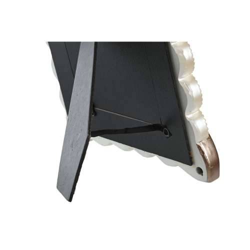 Okvir za sliku DKD Home Decor 22,8 x 2,6 x 28,6 cm Kristal Bakar Bijela Smola romantični Cijena