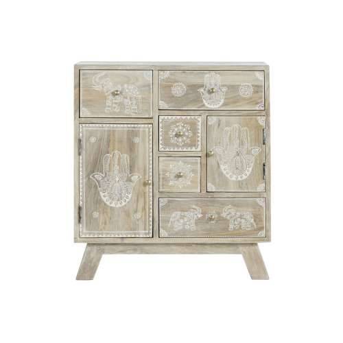 Ormarić s ladicama DKD Home Decor Prirodno Drvo Manga 61 x 33,5 x 68,5 cm Cijena