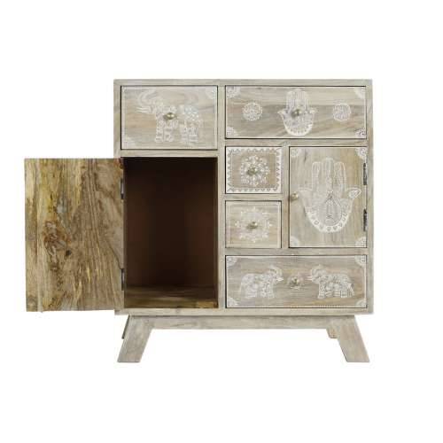 Ormarić s ladicama DKD Home Decor Prirodno Drvo Manga 61 x 33,5 x 68,5 cm Cijena