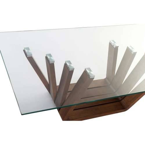 Stolić za dnevni boravak DKD Home Decor Kristal Orah Aluminij 130 x 70 x 42 cm Cijena