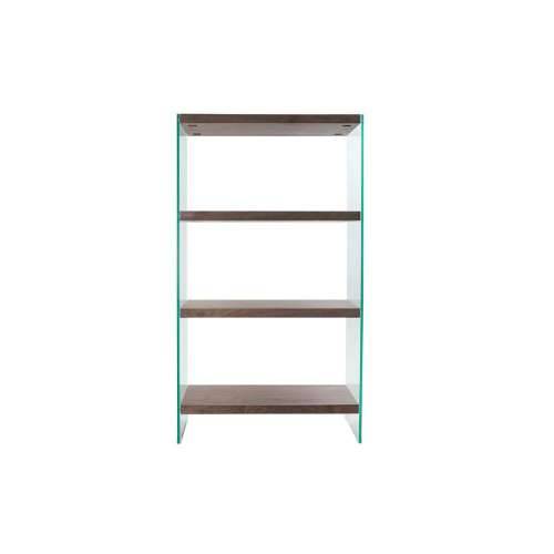 Polica DKD Home Decor Tamno smeđi Kristal Orah Drvo MDF 80 x 40 x 150 cm (1) Cijena