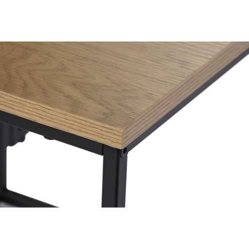 Set od tri stolice DKD Home Decor Crna Metal 45 x 45 x 45 cm Drvo MDF Cijena