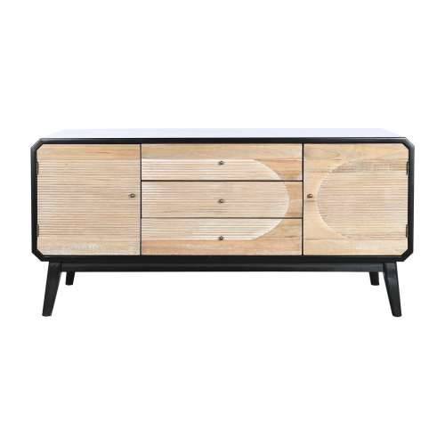 Namještaj za TV kabinet DKD Home Decor 120 x 50 x 58 cm Crna Drvo Cijena