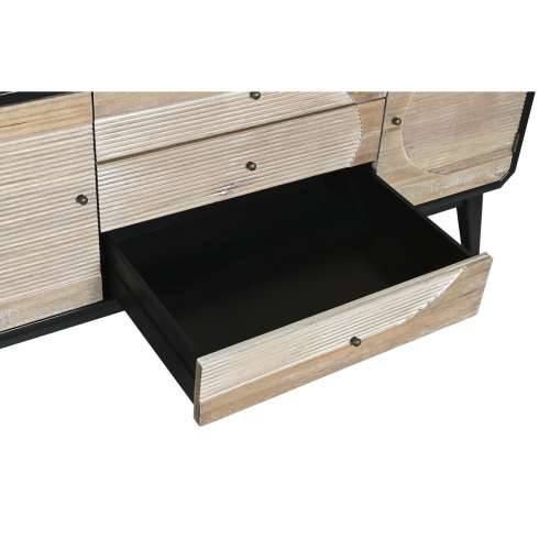 Namještaj za TV kabinet DKD Home Decor 120 x 50 x 58 cm Crna Drvo Cijena