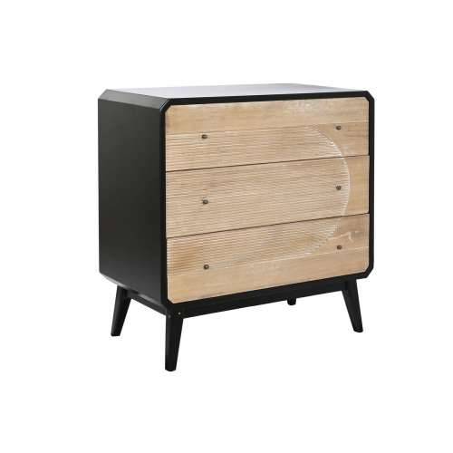 Ormarić s ladicama DKD Home Decor Crna Drvo moderan (80 x 40 x 79,5 cm) Cijena